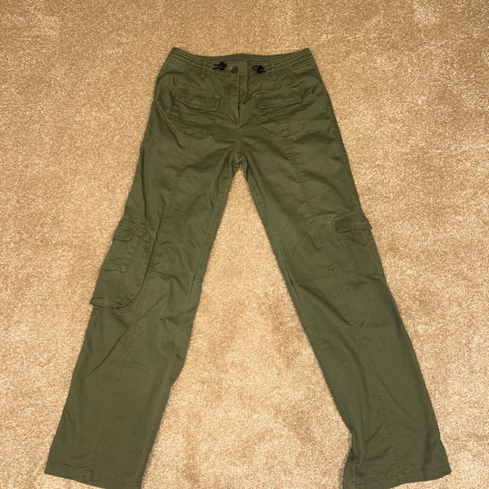 Brandy Melville Olive Utility Pants